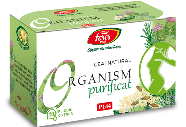 Ceai Fares Organism Purificat (detoxifiere) 1,5g N20