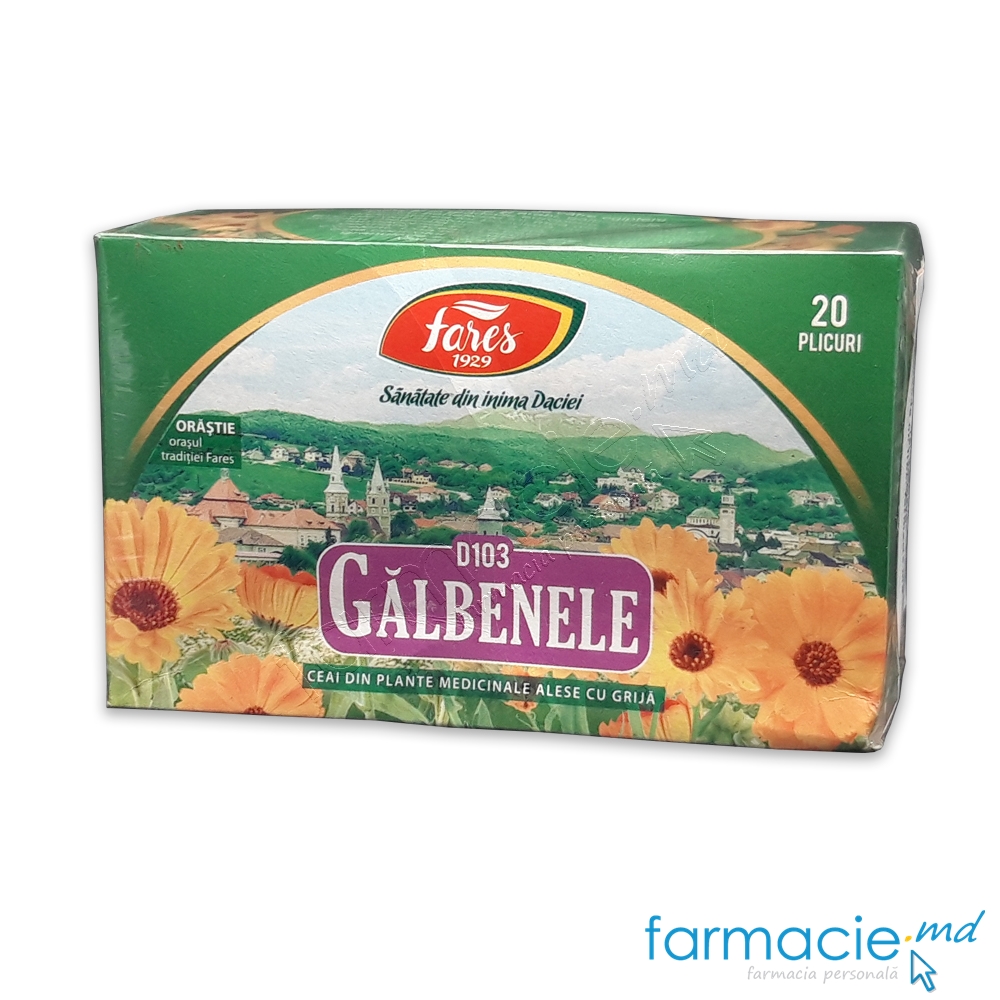 Ceai Fares Galbenele 1g N20