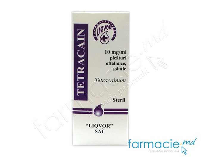 Tetracain pic.oft.,sol.10mg/ml 10ml N1 Liqvor