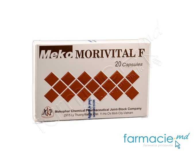 Mekomorivital F caps. N20 (20%)