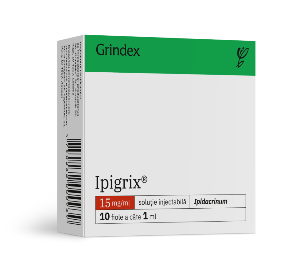 Ipigrix® sol.inj.15mg/ml 1ml N5x2 Grindeks