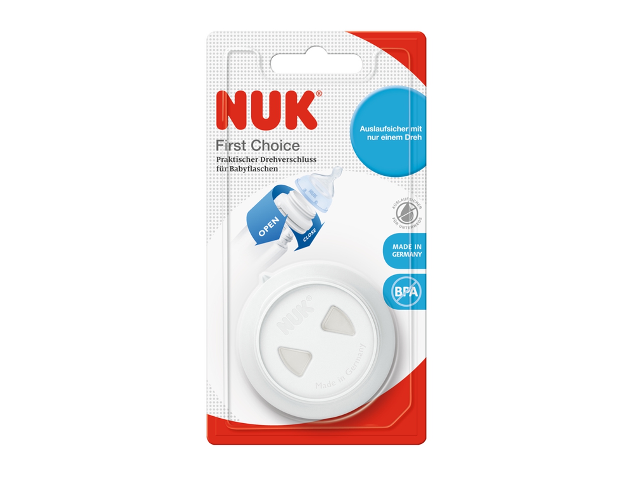 NUK Adaptor deschidere-inchidere sticluta