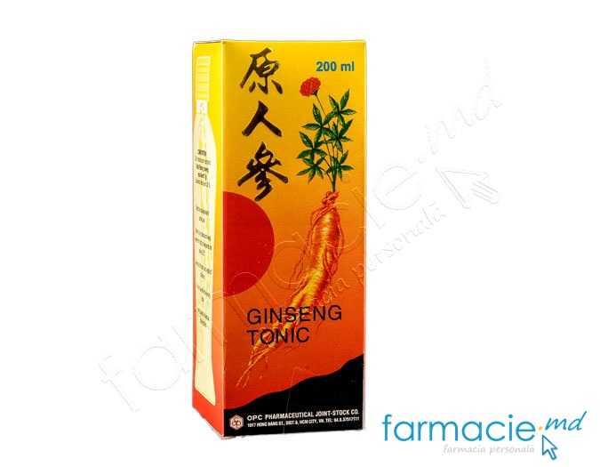 Ginseng Tonic sol.orala 200 ml (TVA 20%)