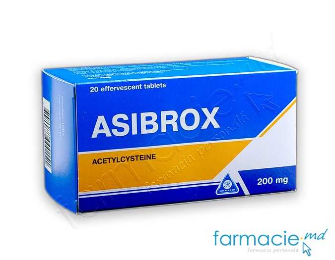 Asibrox comp. eferv. 200 mg N2x10