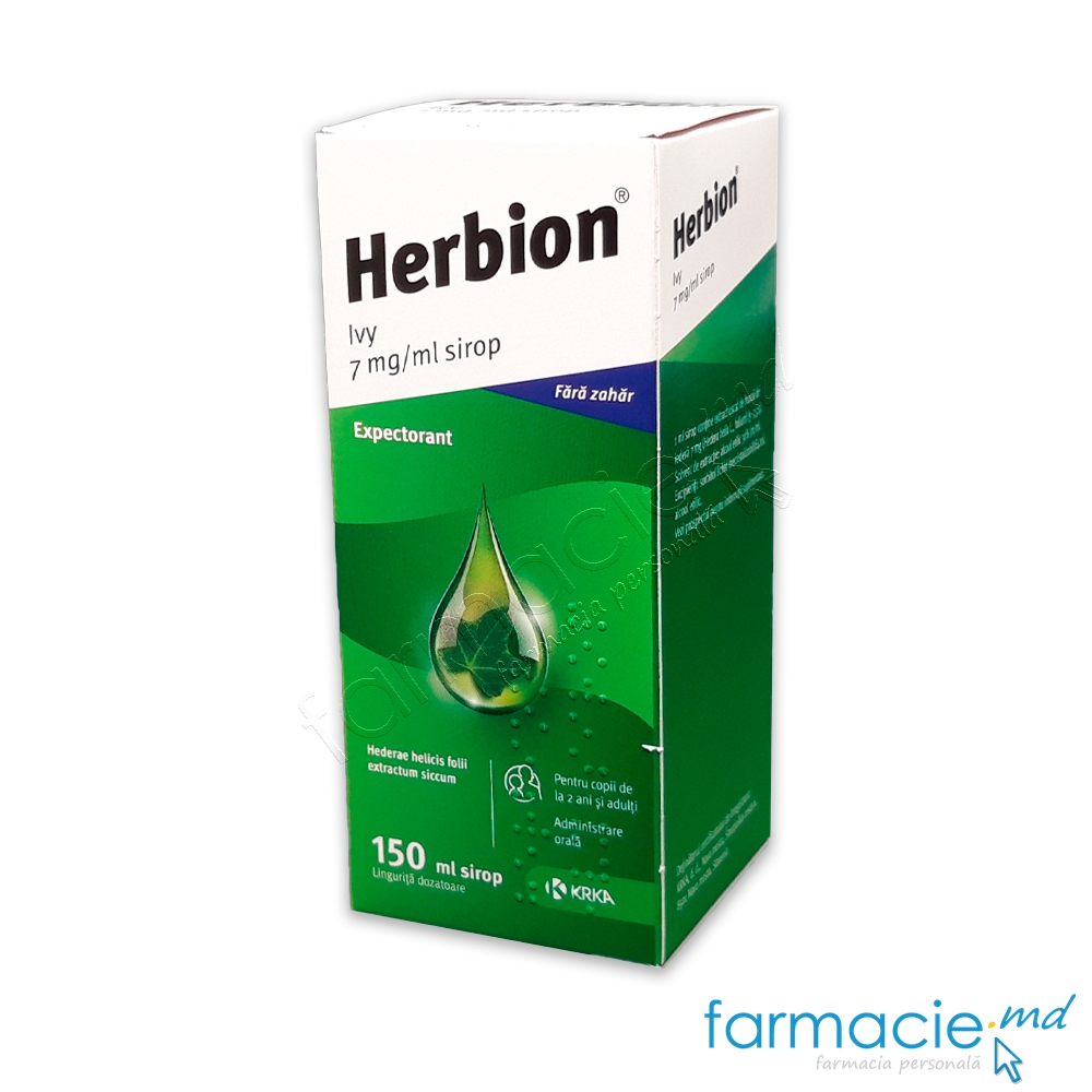 Herbion® Ivy sirop 7mg/ml 150ml (TVA20%) KRKA