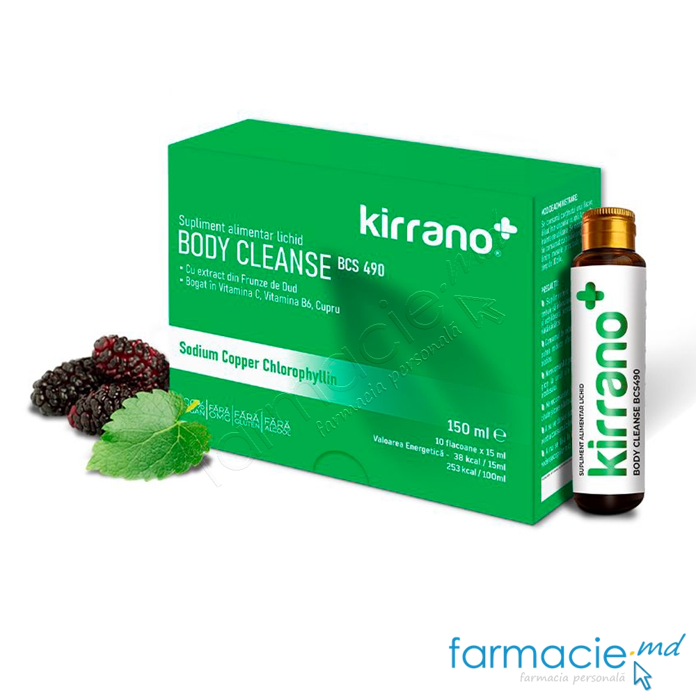 Body Cleanse BCS490 15ml N10 kirrano+