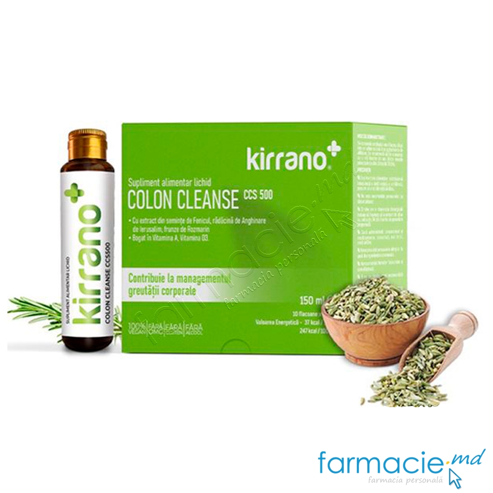 Colon Cleanse CCS500 15ml N10 kirrano+