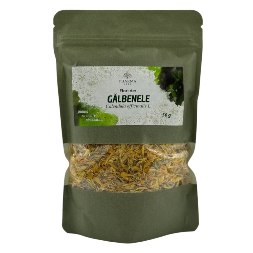 Ceai Galbenele flori 50g Pharma Herb
