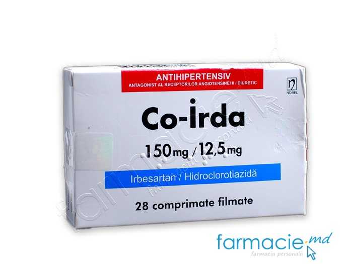 Co-Irda comp.film.150mg/12,5mg N14x2 Nobel Ilac