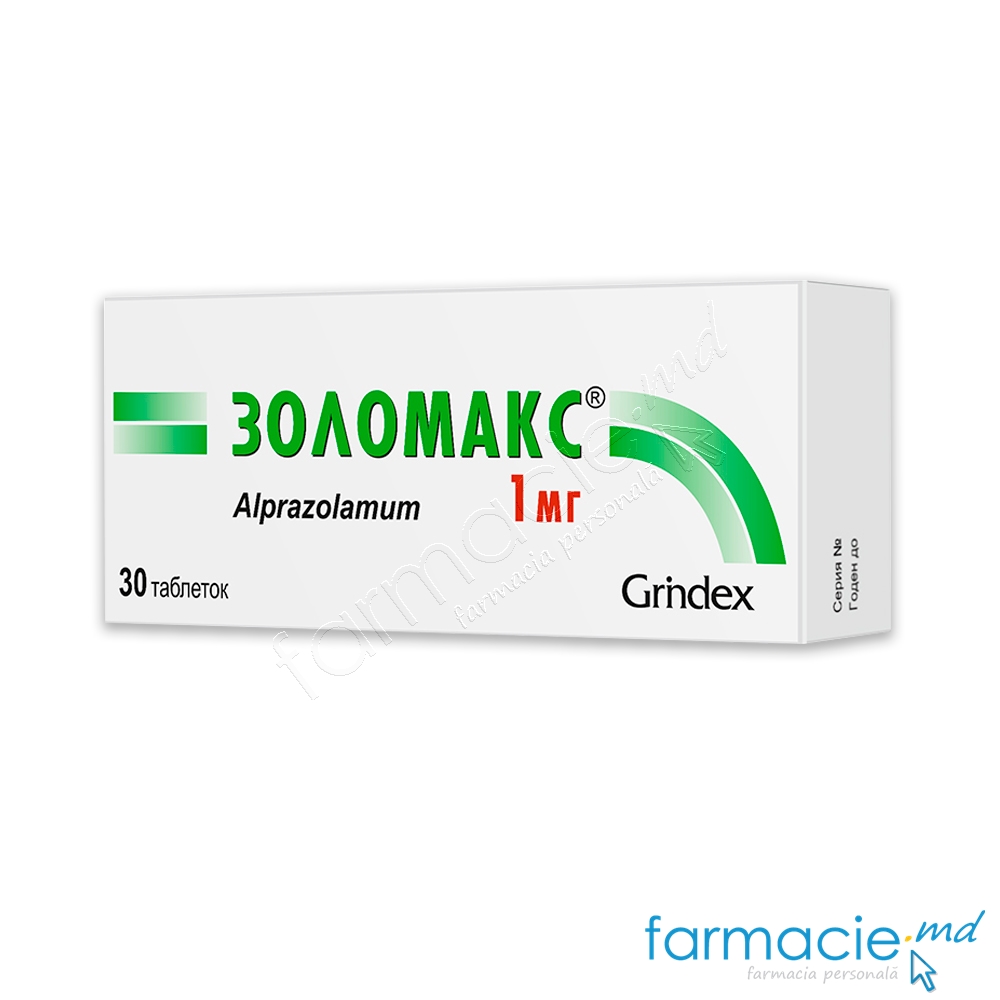 Zolomax® comp.1mg N10x3~(Alprazolam) Grindeks