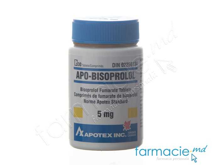 Apo-Bisoprolol comp. film. 5 mg N30