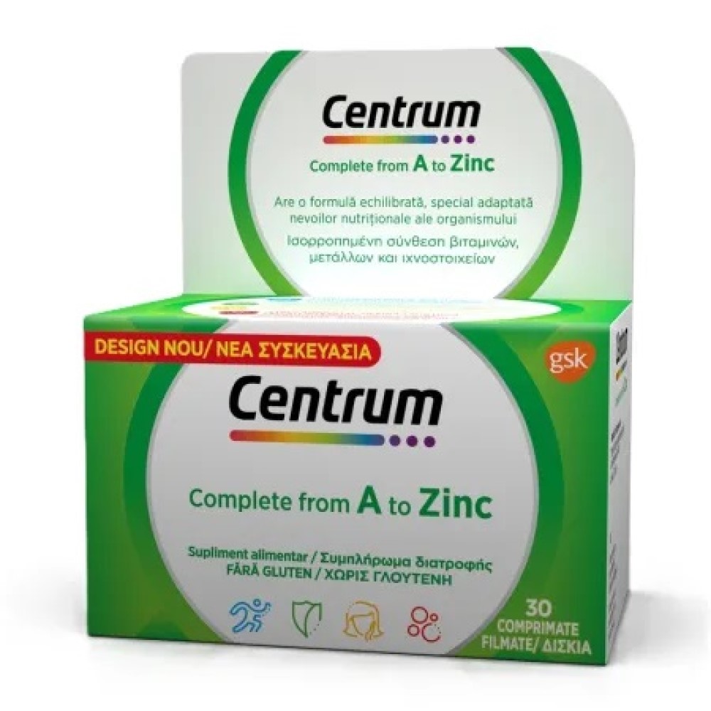 Centrum Complete A-Zinc comp.film. N30