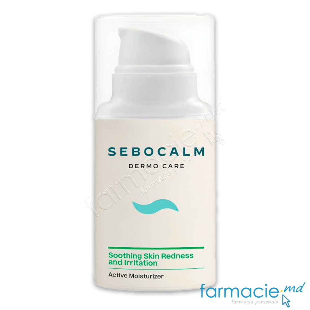 SeboCalm Dermo Care Active Moisturizer Crema fata Activ Hidratanta,Calmanta 50ml