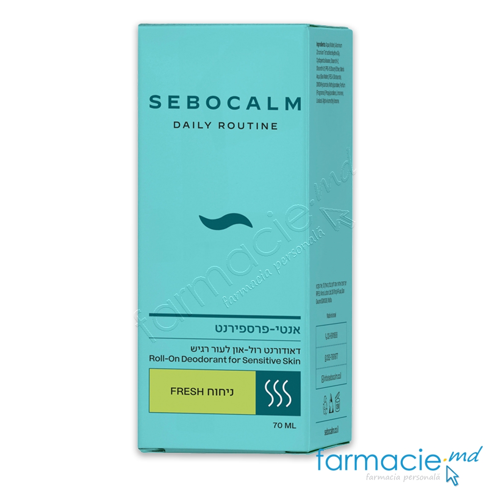 SeboCalm Daily Routine Deo Sensitive Antitranspirant Unisex 70ml