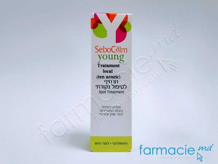 SeboCalm Dermo Care Young Spot Tratament local ten acneic 25ml