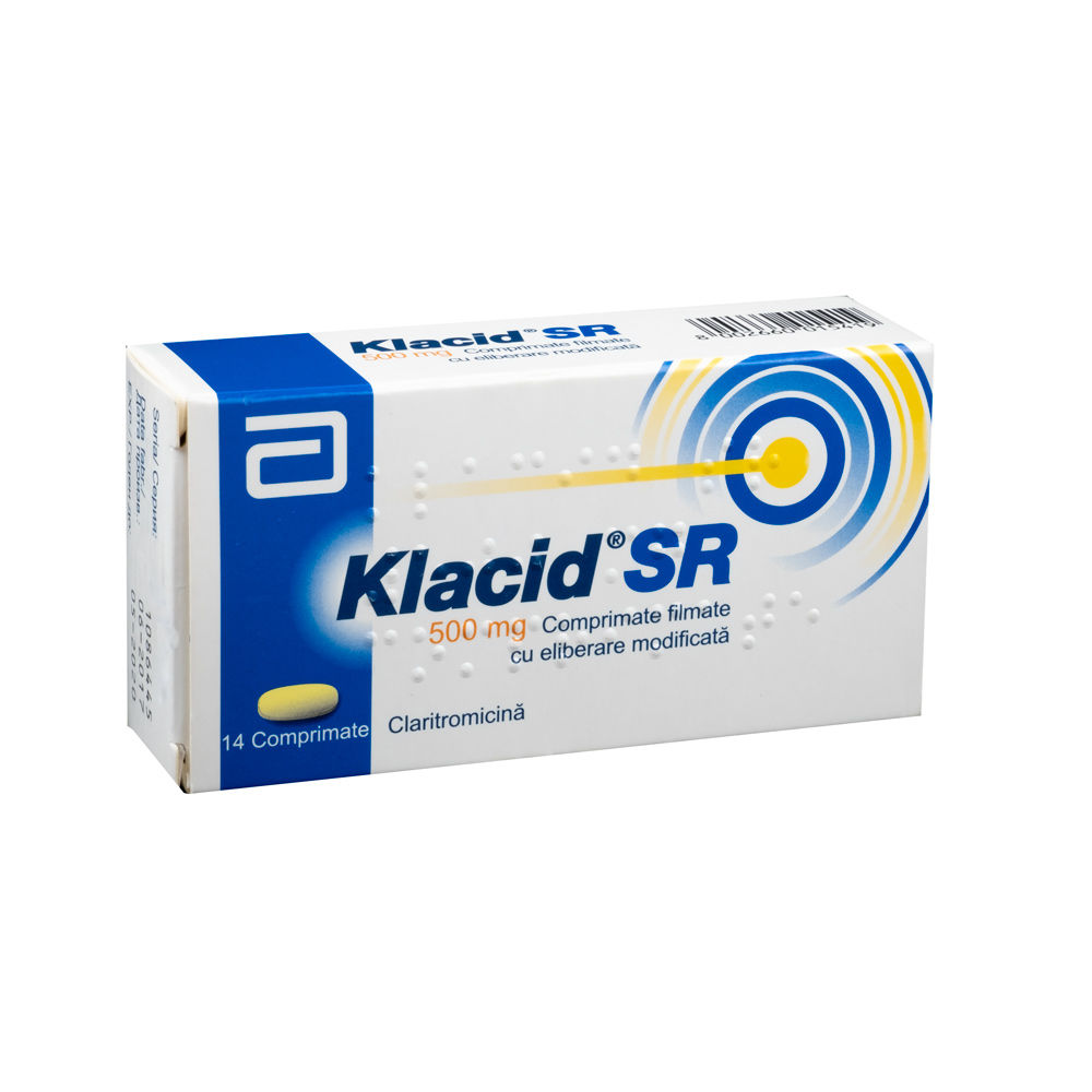 Klacid® SR comp.film.modif.500mg N7x2 Abbott