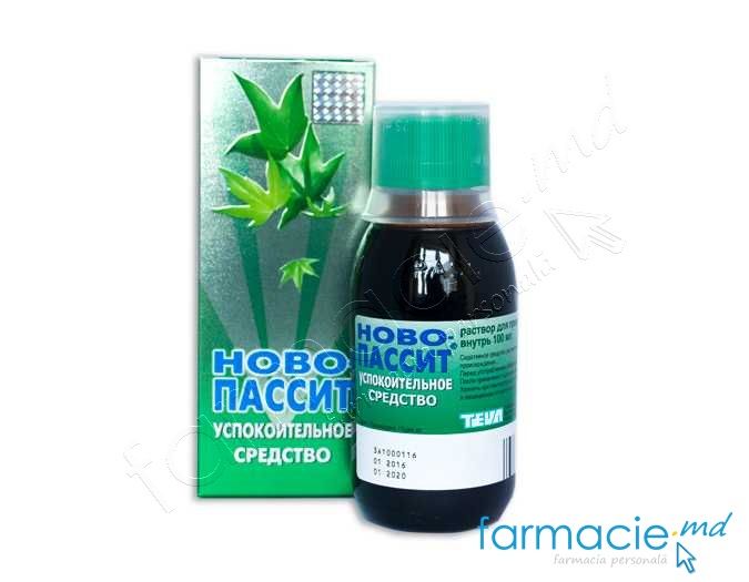 Novo-Pasit solutie 100ml (TVA 20%)