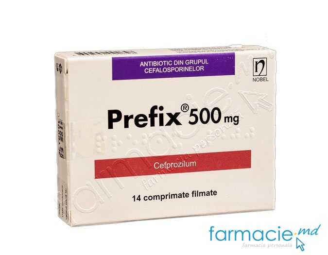 Prefix® comp.film.500mg N7x2 Nobel Ilac