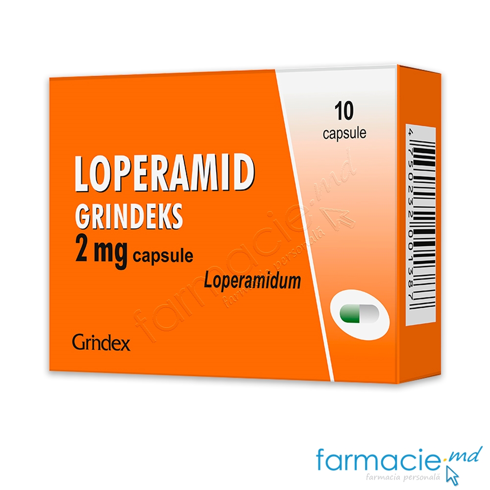 Loperamid caps.2mg N10 Grindeks