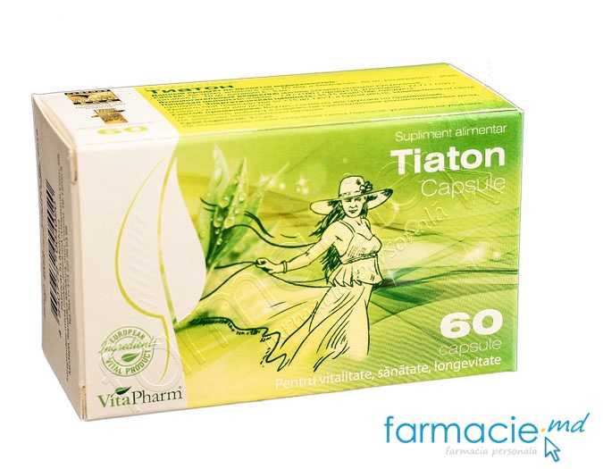 Tiaton caps. N60 Vitapharm