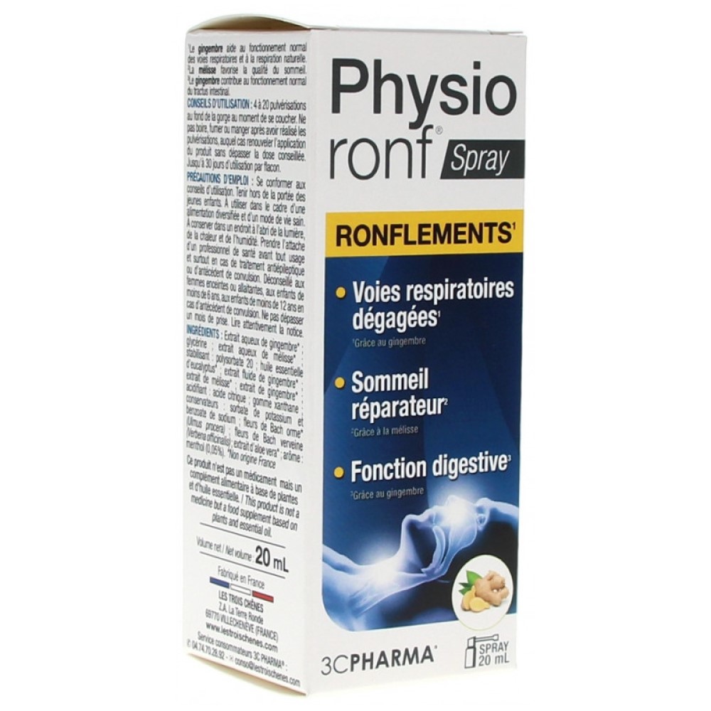Physioronf (antisforait) spray 20ml 3Chenes