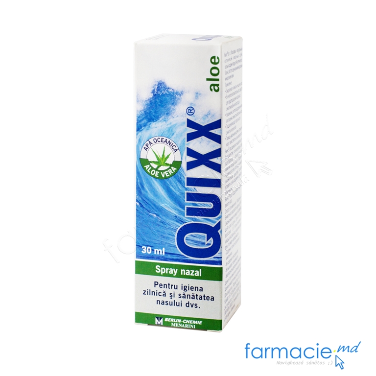 Quixx spray nasal aloe 30ml (TVA 8%) Berlin-Chemie