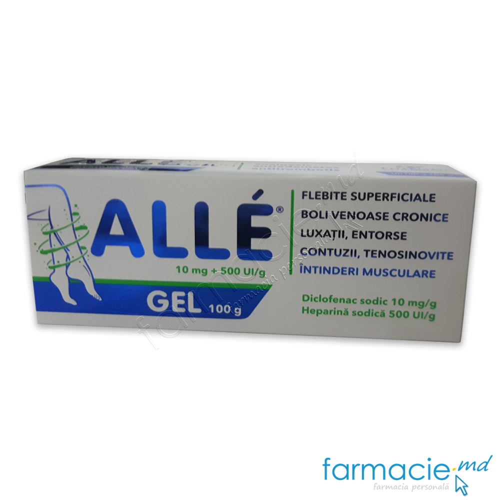 Alle® 10mg/500UI/g gel 100g Fiterman