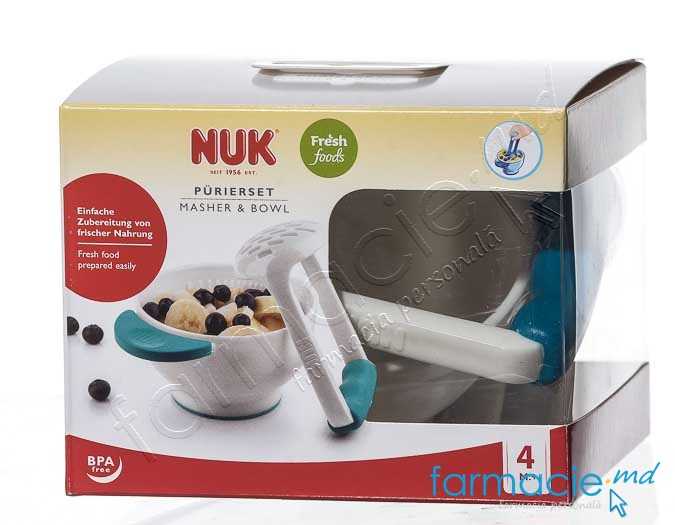 NUK Tocator manual cu castron