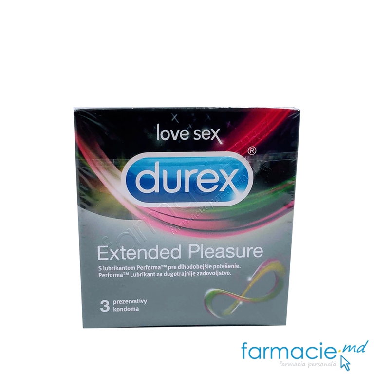 Prezervative Durex N3 Extended Pleasure