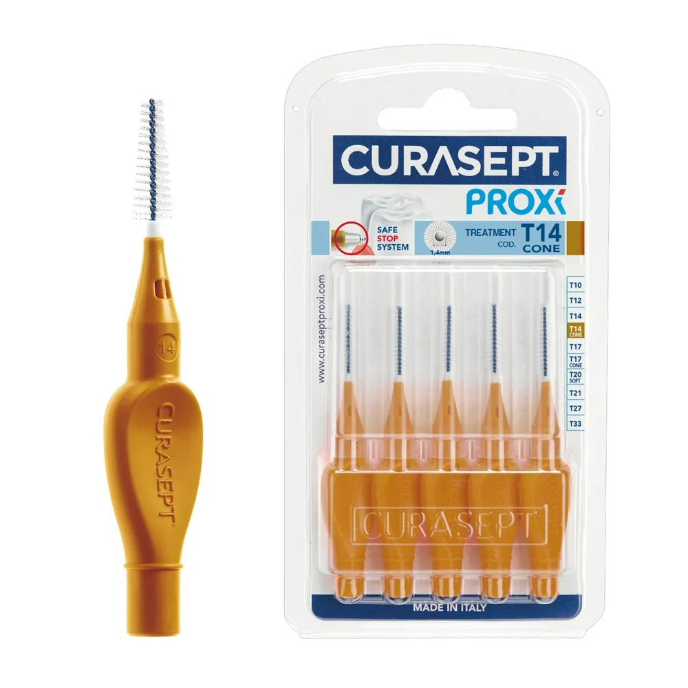 Curasept Periute interdentare Proxi T14 Cone N6 inclusiv bracketuri