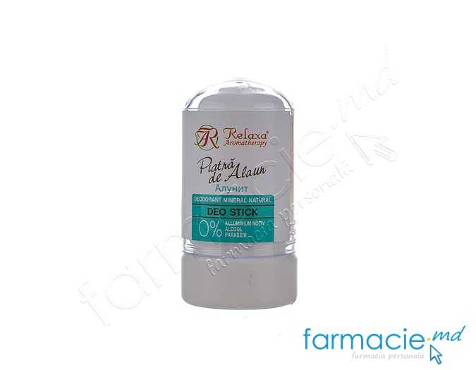 Deodorant stick Relaxa Piatra de Alaun 60g