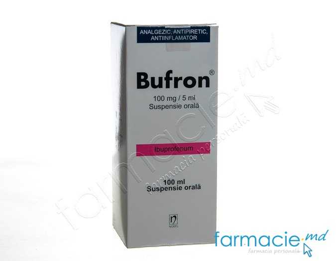 Bufron® susp.orala 100mg/5ml 100ml N1 Nobel Ilac
