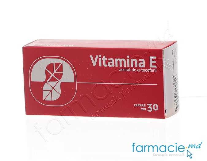 Vitamina E caps.moi 100mg N15x2 Biofarm