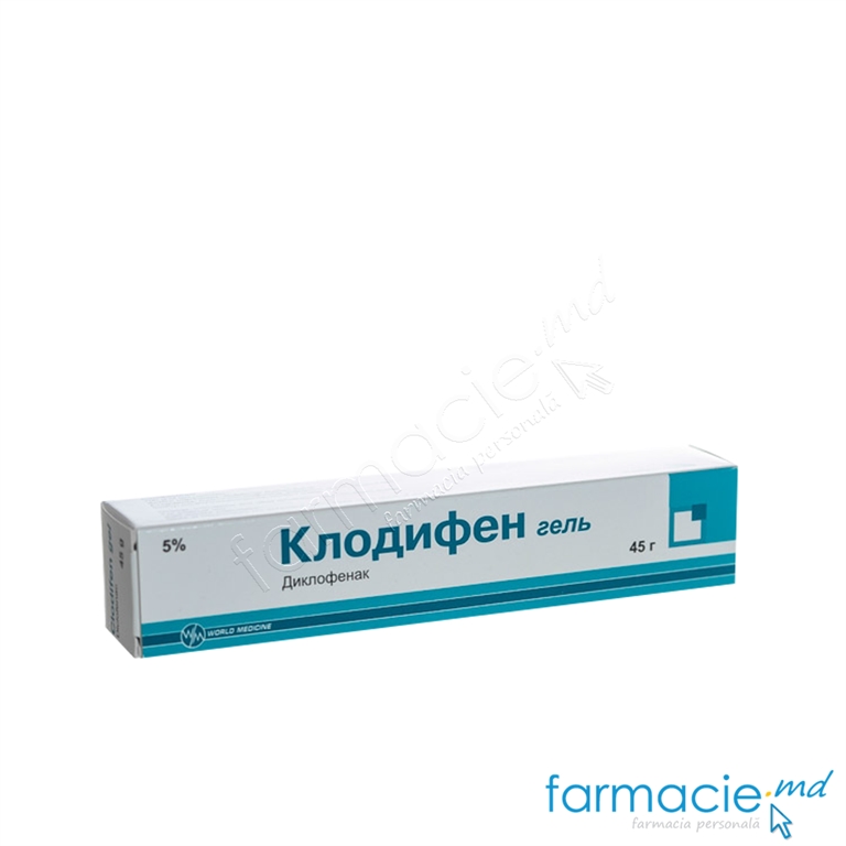 Clodifen gel 50mg/g 45g N1 World Medicine