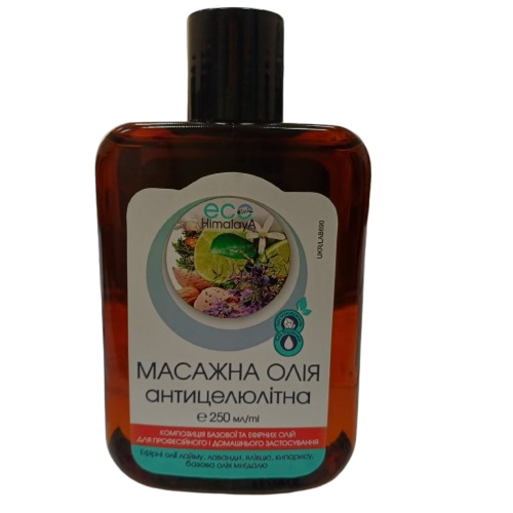 Ulei masaj ECO Himalaya anticelulitic 250ml Biodeal