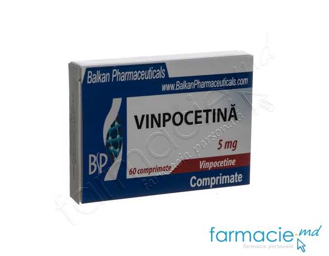 Vinpocetina comp. 5 mg N20x3 (Balkan)