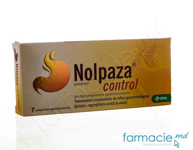 Nolpaza® control comp.gastrorez.20mg N7 KRKA