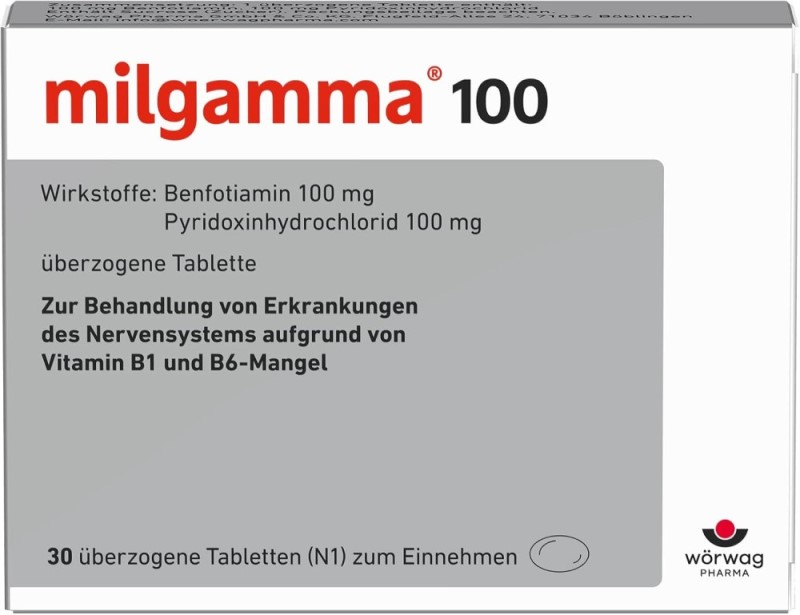 Milgamma® 100 draj.100mg/100mg N15x2 Worwag