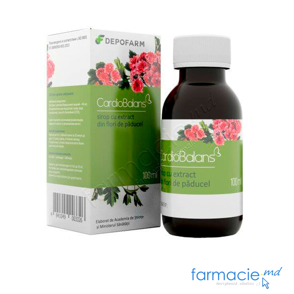 Cardiobalans sirop de paducel 100 ml