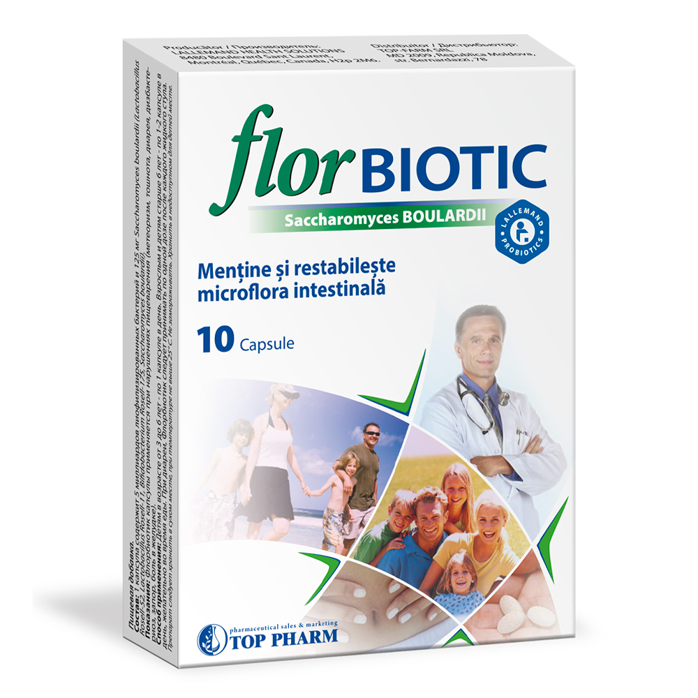 Florbiotic caps. N10 Top-Pharma