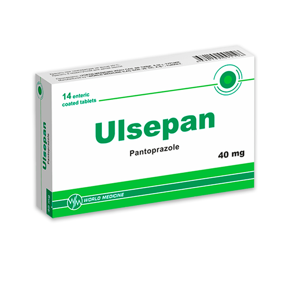 Ulsepan comp.gastrorez.40mg N7x4 World Medicine