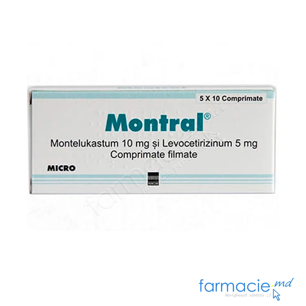 Montral 10mg+5mg comp. film. N10x5