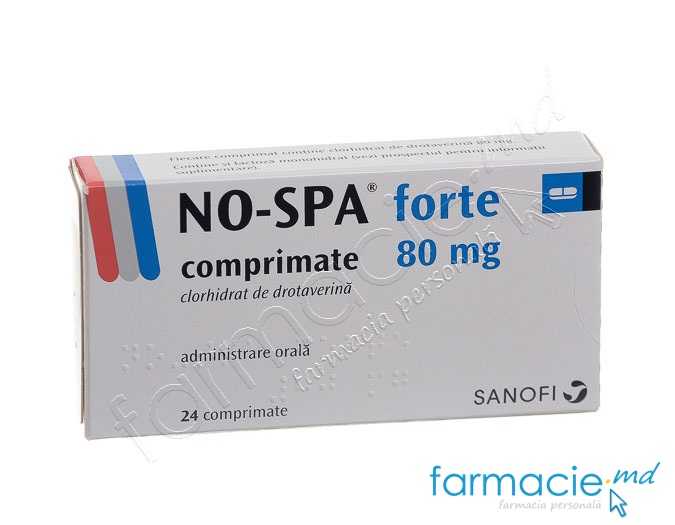 No-spa® forte comp.80mg N24 Opella
