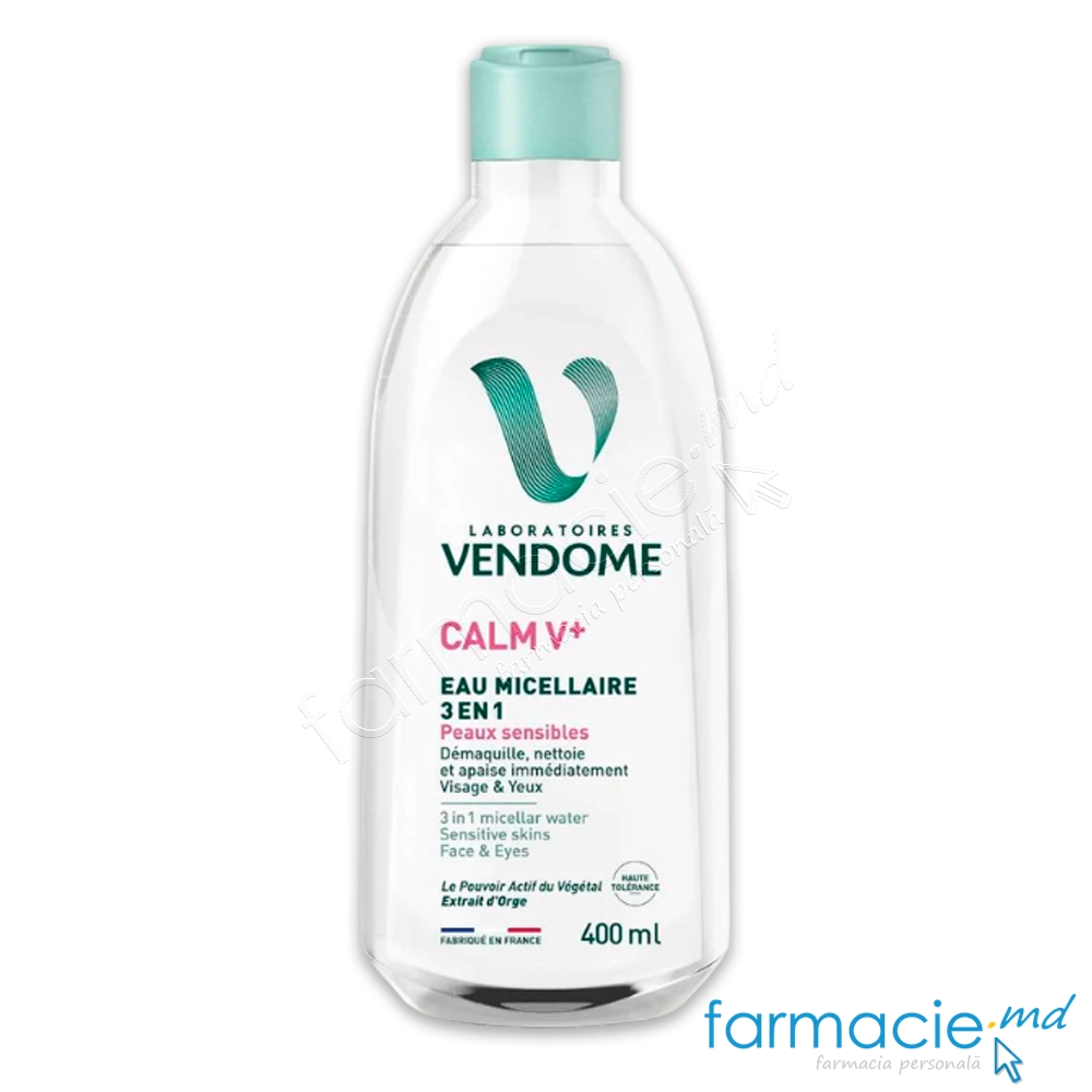 VENDOME CALM V+ Apa micelara 3 in 1  (ten sensibil) 400ml
