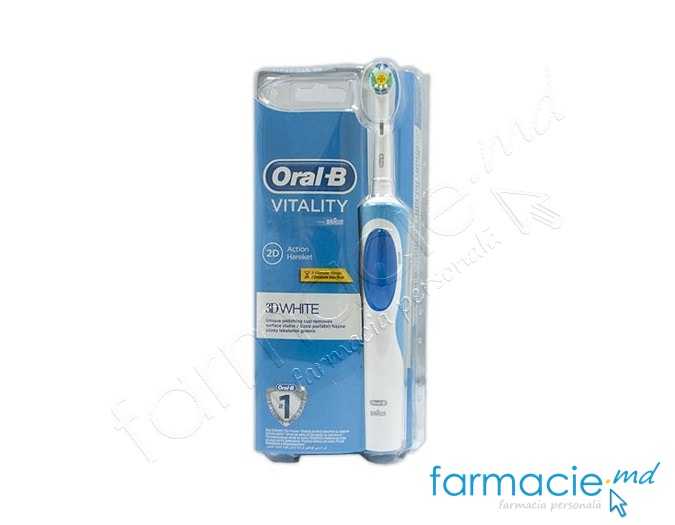 Periuta de dinti electrica Oral B Pro Expert 3D White (cu incarcator)