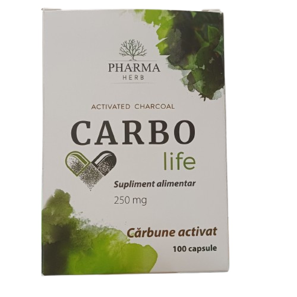 Carbo Life caps. 250mg N100