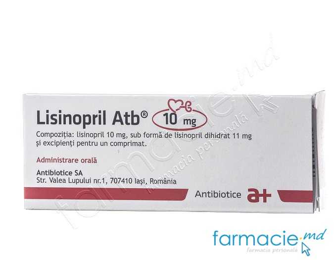 Lisinopril comp.10mg N10x3 Antibiotice