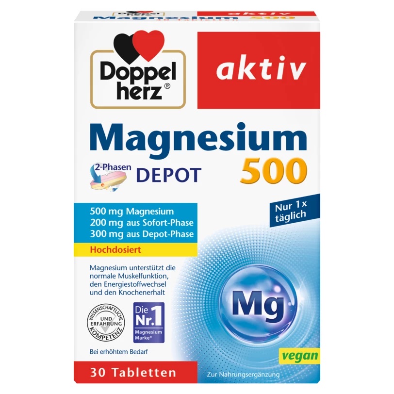 Magneziu 500mg comp. N30 Doppelherz