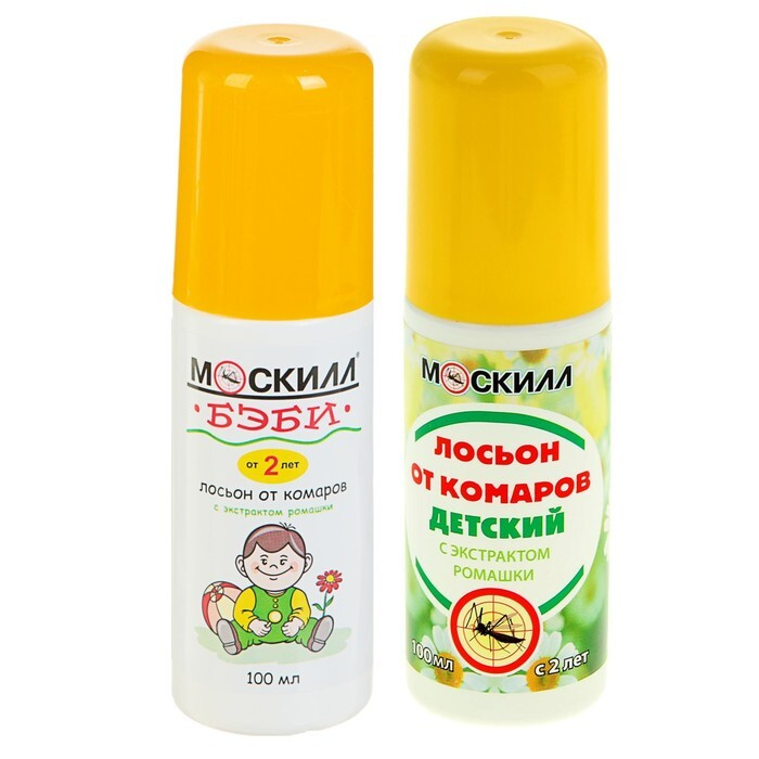 Moskill Baby Lotiune-spray antitintari copii musetel 2ani+ 100ml