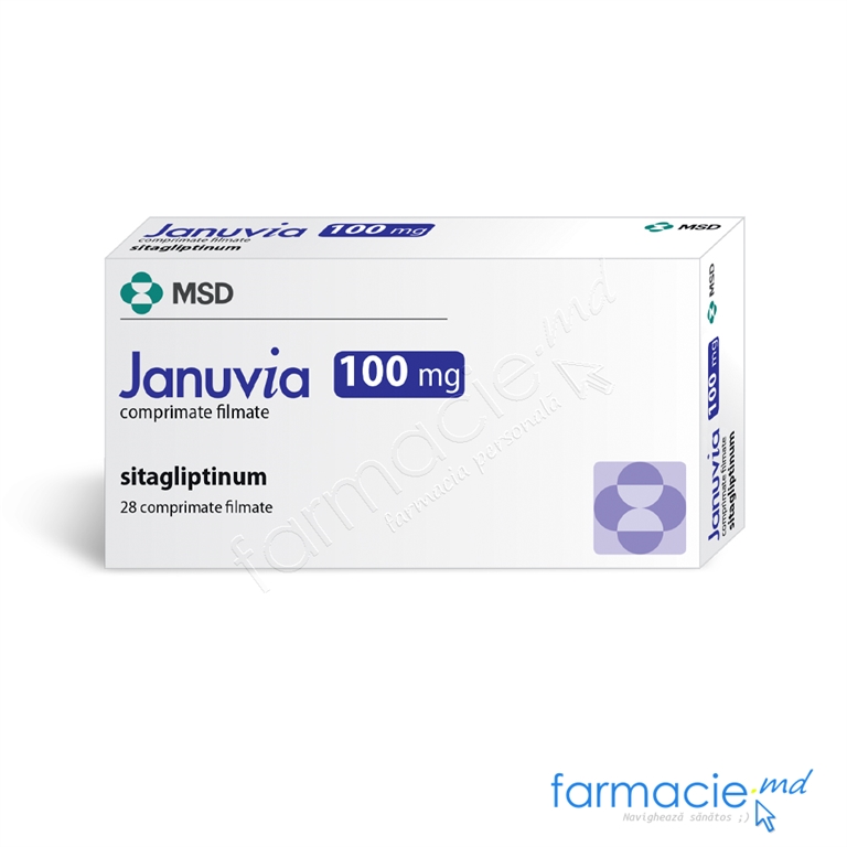 Januvia comp.film.100mg N14x2 Berlin-Chemie